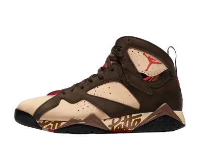 Patta × Nike Air Jordan 7 OG "Brown"