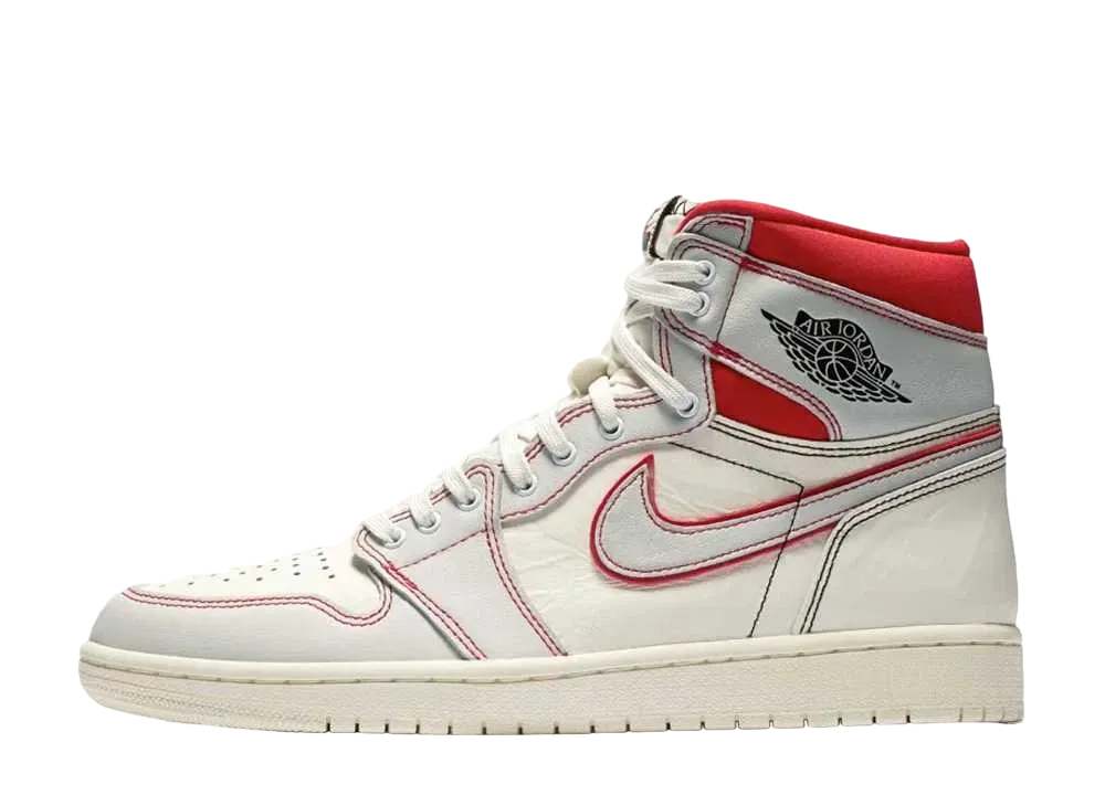 Nike Air Jordan 1 Retro High OG "Sail/University Red"