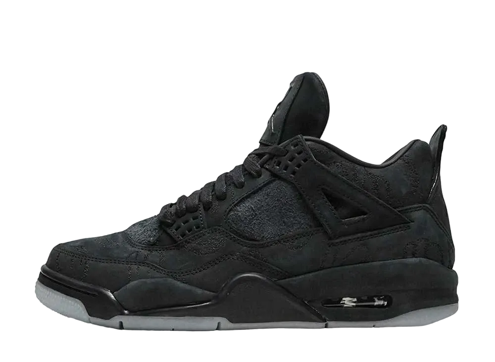 KAWS × Nike Air Jordan 4 Retro "Black"