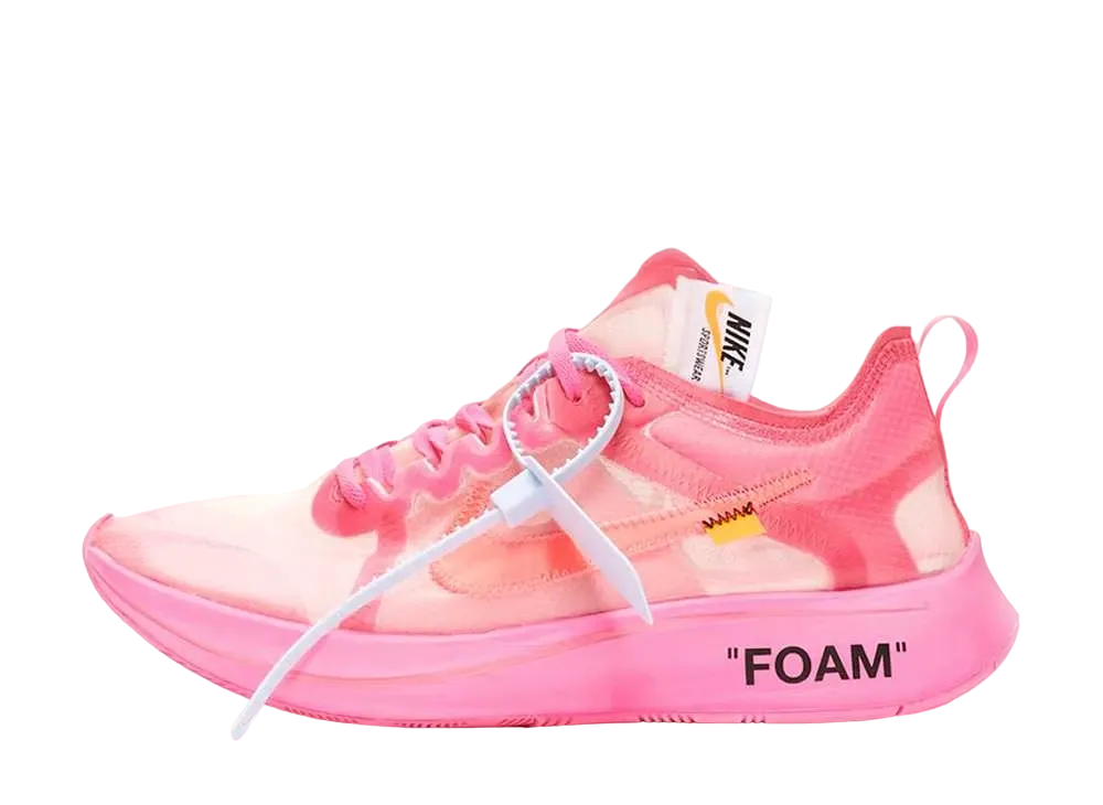 Off-White × Nike Zoom Fly "Pink"