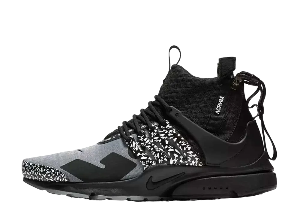 ACRONYM × Nike Air Presto Mid "Cool Grey/Black"