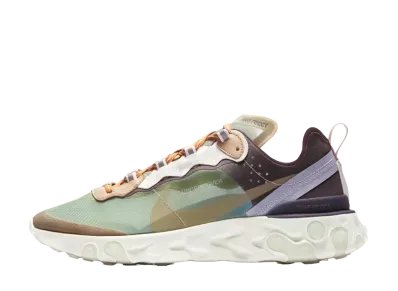 アンダーカバー×ナイキ リアクトエレメント87 ミントグリーン/カーキ