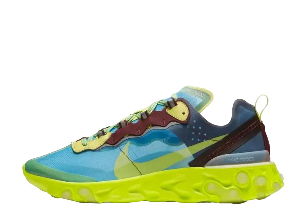 UNDERCOVER × Nike React Element 87 "Blue/Yellow"