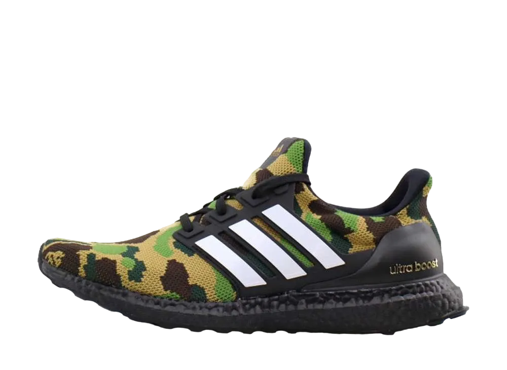 A BATHING APE × adidas Ultra Boost "Green"