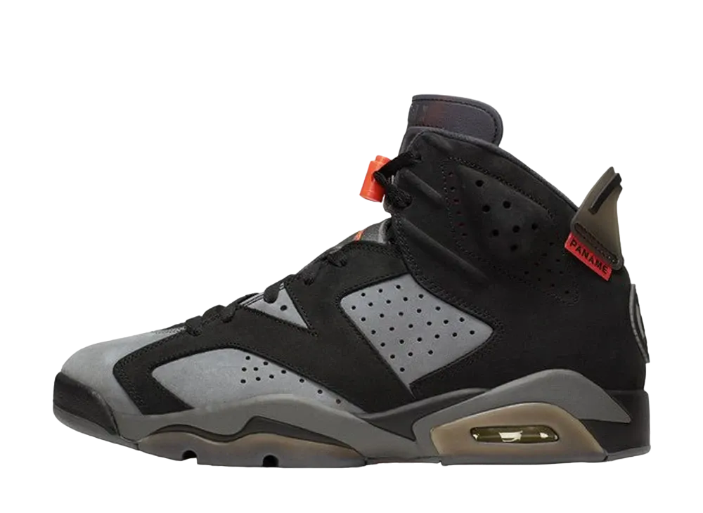 Paris Saint-Germain (PSG) × Nike Air Jordan 6 Retro "Iron Grey/Infrared 23-Black"