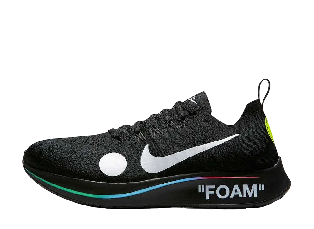 Off-White × Nike Zoom Fly Mercurial Flyknit "Black/White/Volt"