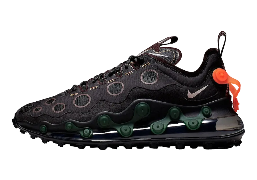 NIKE AIR MAX 720 ISPA "BLACK REFLECT SILVER"