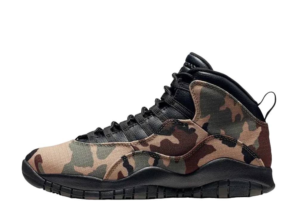 Nike Air Jordan 10 "Woodlamd Camo"