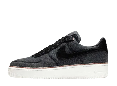 3×1 × Nike Air Force 1 Low Denim Pack "Black"