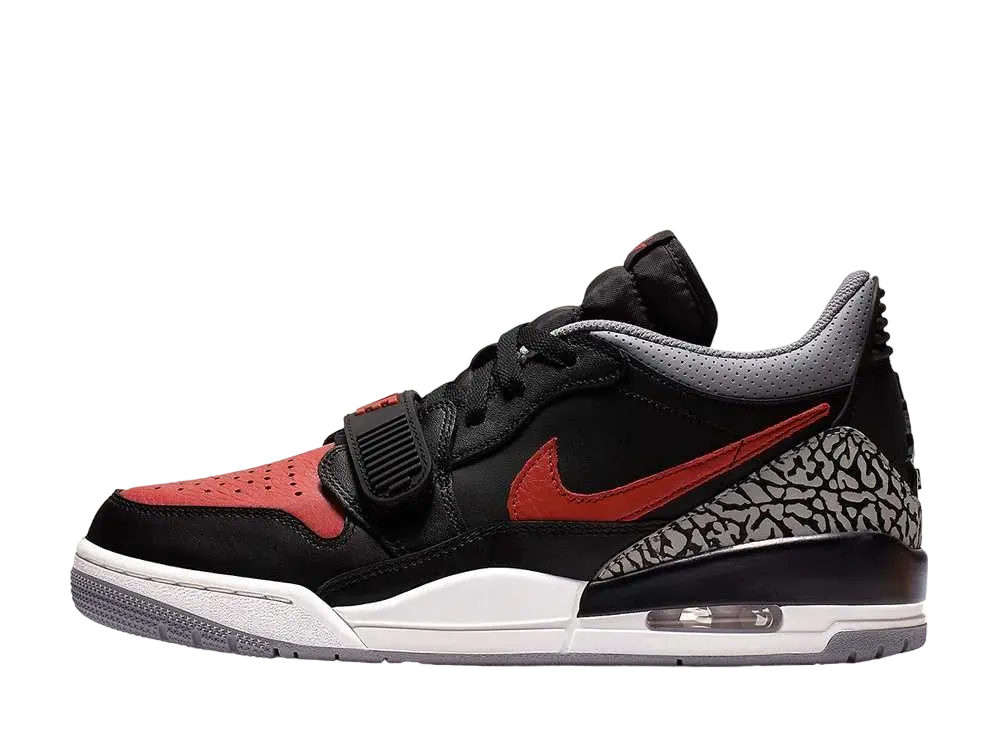 Nike Air Jordan Legacy 312 Low "Black/University Red"
