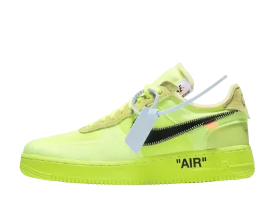 Off-White × Nike Air Force 1 Low "Volt"