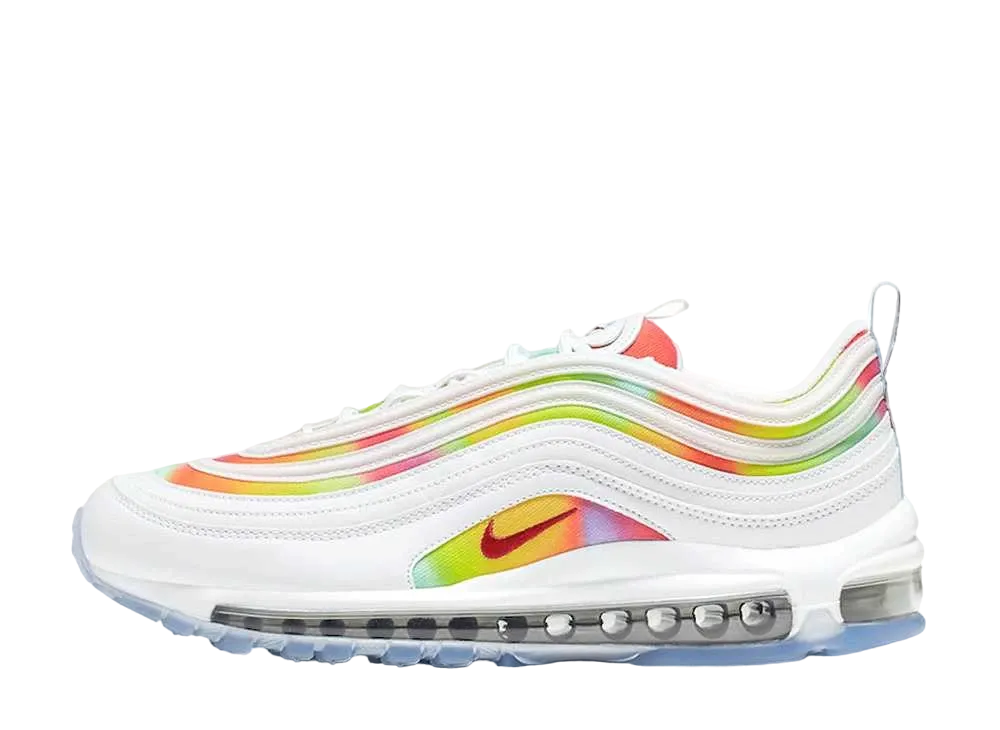 ナイキ エアマックス97 "ホワイト/レインボー"