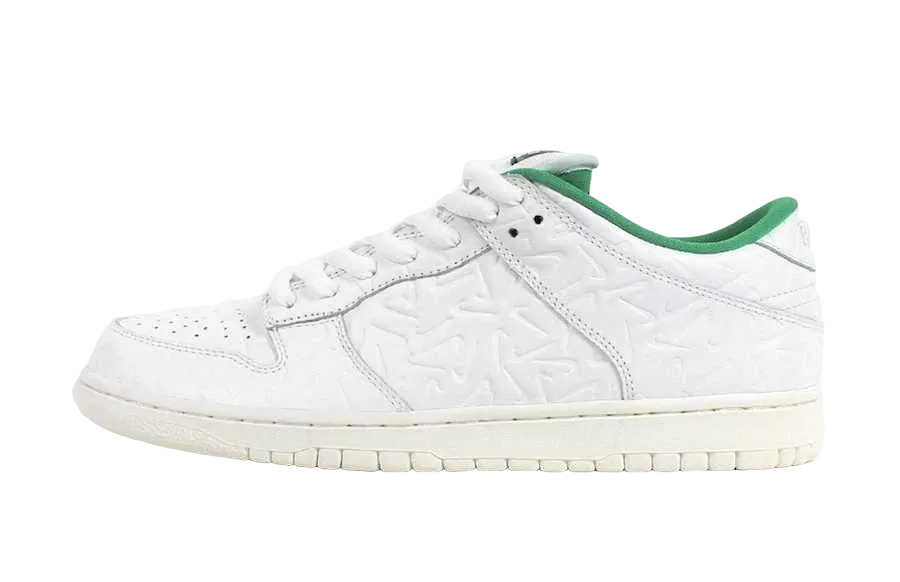 BEN-G×ナイキ ダンク ロー ホワイト/グリーン