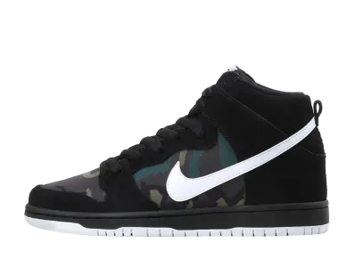 ナイキ SB ダンク ハイ プロ "ブラック/カモフラ"