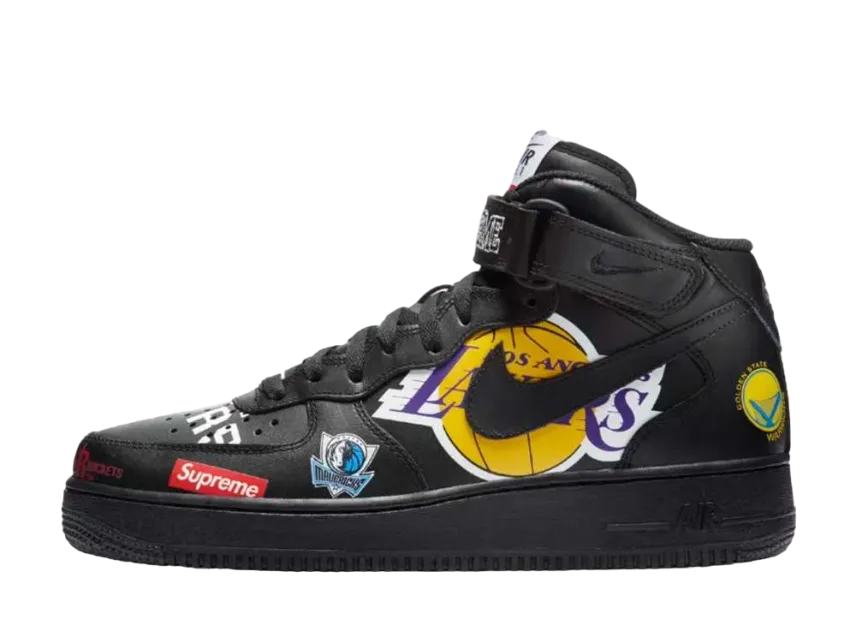 ナイキ、シュプリームNBAコラボアイテム Supreme / Nike/NBA Supreme × NBA × Nike Air Force 1 Mid '07