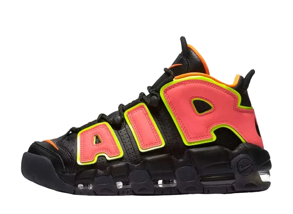 NIKE Women's AIR MORE UPTEMPO "HOT PUNCH"