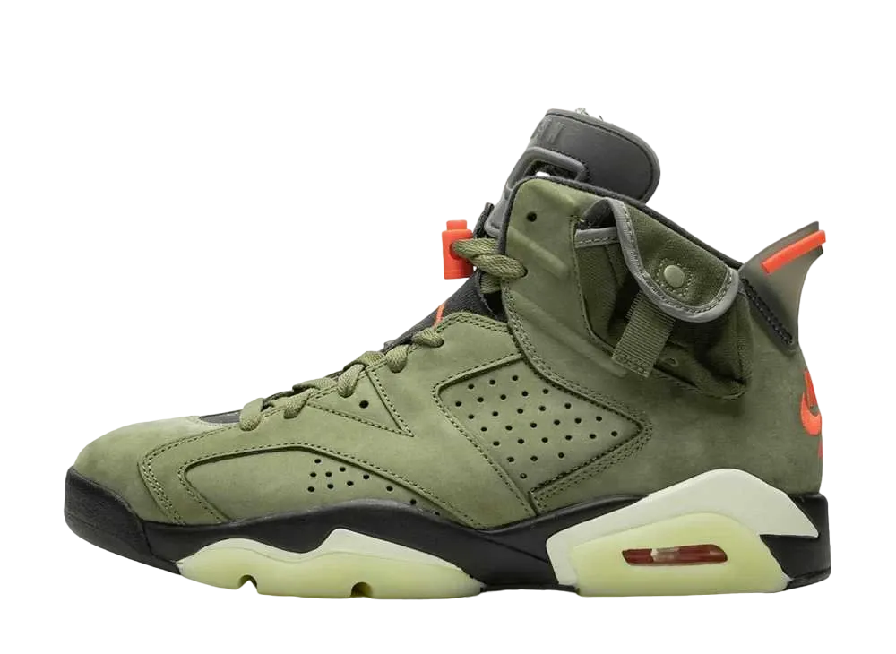 Travis Scott × Nike Air Jordan 6 Retro "Medium Olive"