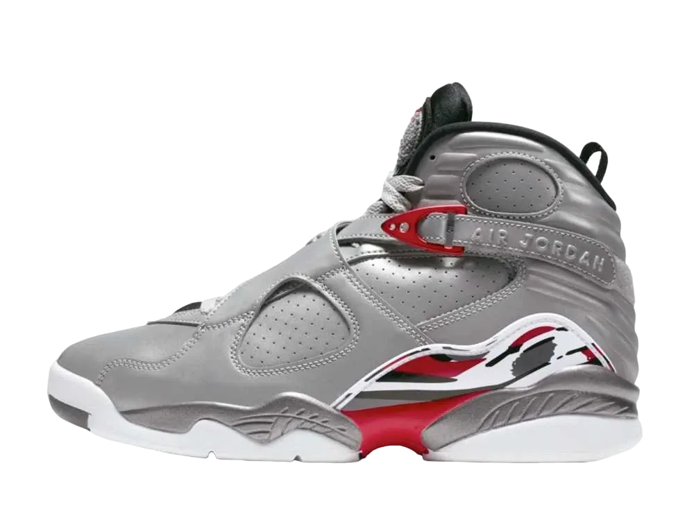 Nike Air Jordan 8 Retro SP "Reflect Silver/Hyper Blue/True Red"