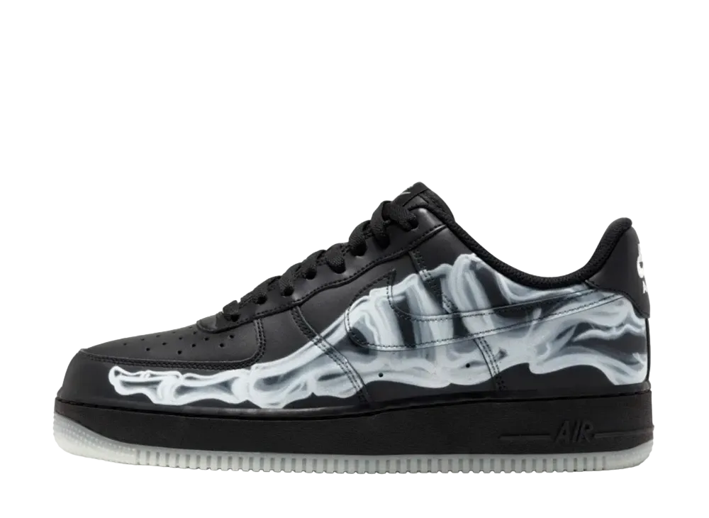 Nike Air Force 1 Low "Black Skeleton"