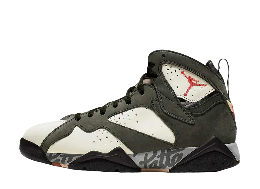 Patta × Nike Air Jordan 7 Retro "Sequoia"