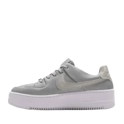Nike Women's Air Force 1 Low Sage "Metallic Silver"