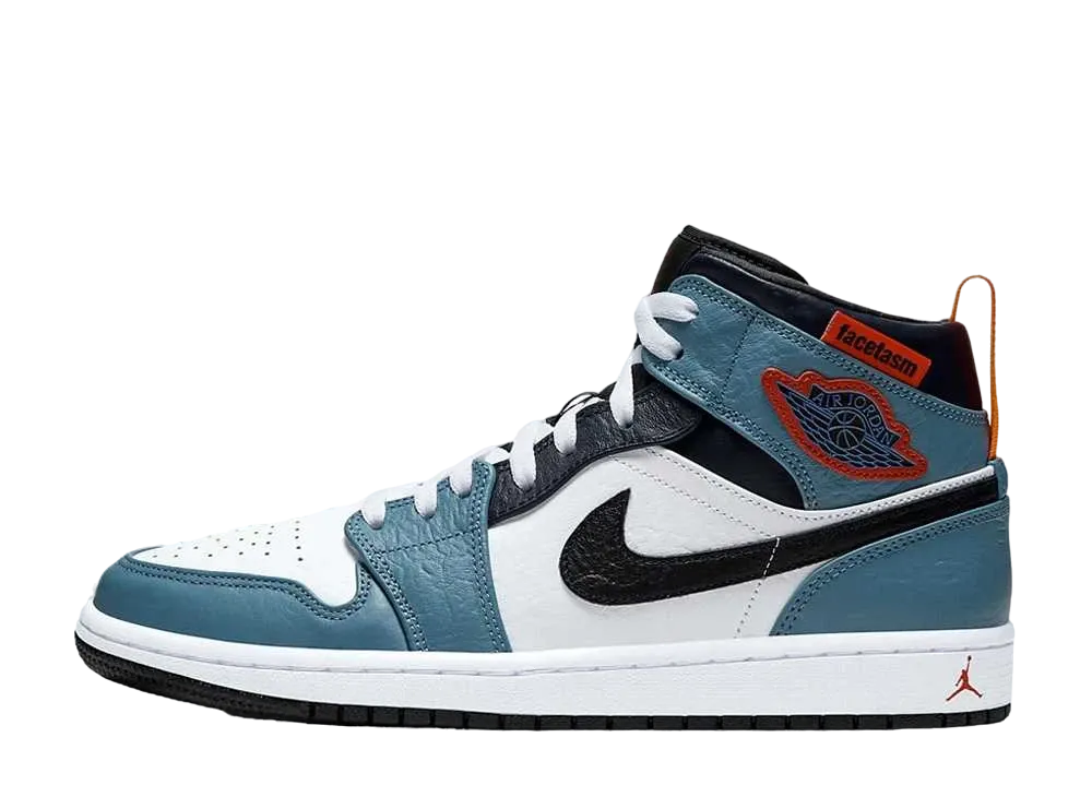 FACETASM × Nike Air Jordan 1 Mid "White/Navy"