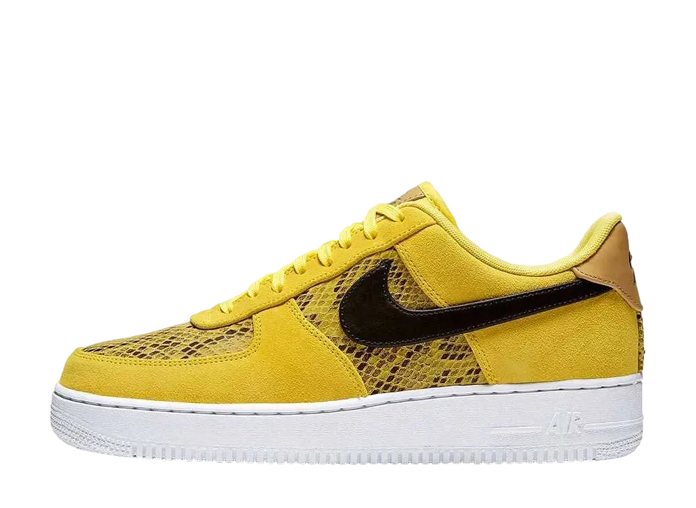 Nike Air Force 1 Low '07 "Snakeskin Yellow"