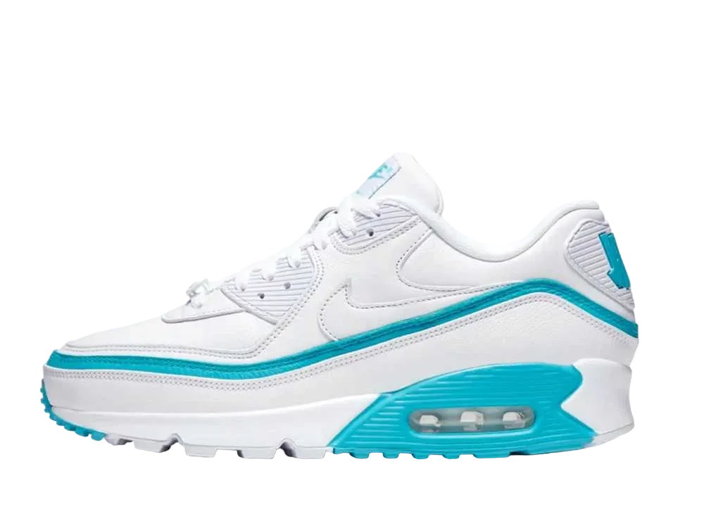 UNDEFEATED × Nike Air Max 90 "White/Blue"
