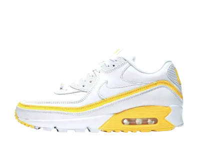 UNDEFEATED × Nike Air Max 90 "White/Optic Yellow"