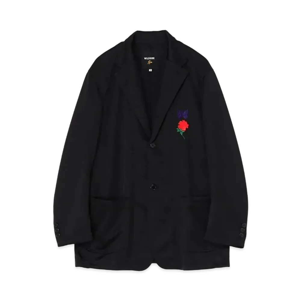 WILDSIDE YOHJI YAMAMOTO x NEEDLES 2B Jacket "Black"