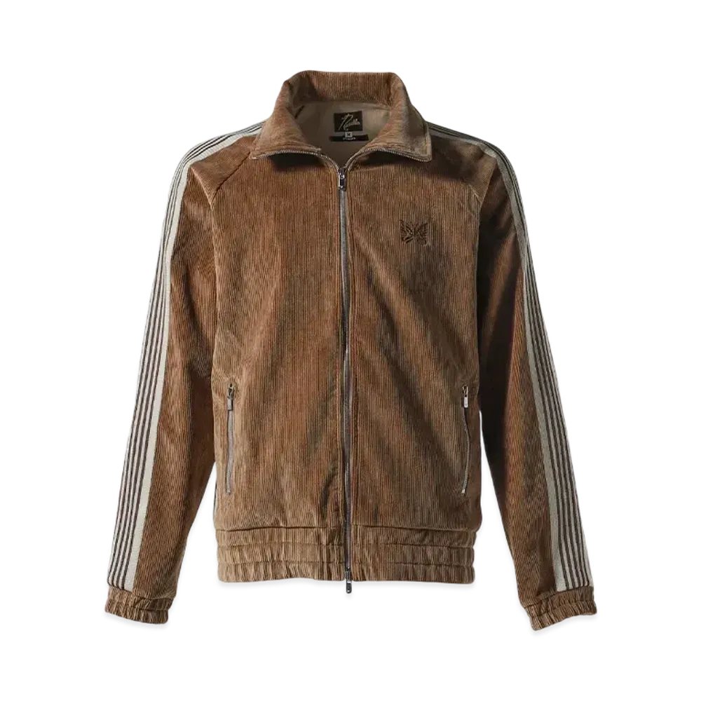 NEEDLES x NUBIAN Exclusive Track Jacket - Corduroy "LightBrown"