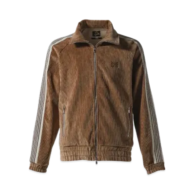 NEEDLES x NUBIAN Exclusive Track Jacket - Corduroy "LightBrown"