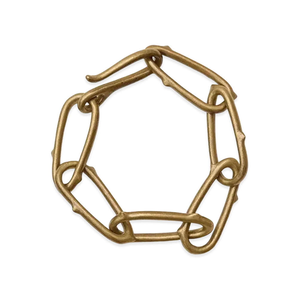 UNDERCOVER Brass Bracelet "Gold"