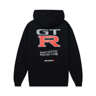 ANTI SOCIAL SOCIAL CLUB x Nissan GT-R Hoodie "Black"