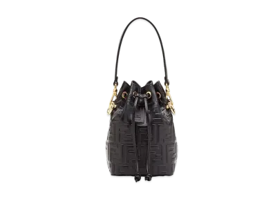 FENDI Mon Tresor Leather Mini-Bag "Black"