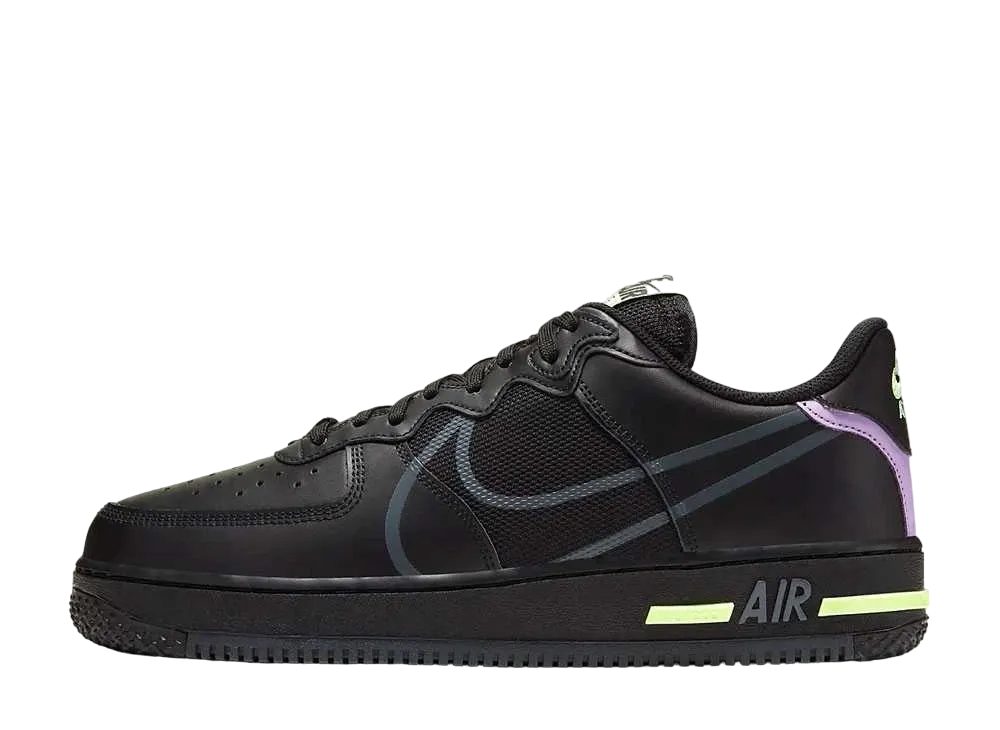 Nike Air Force 1 React "Black"