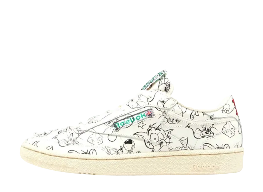 トム & ジェリー × リーボック クラブC 85 "オール オーバー"