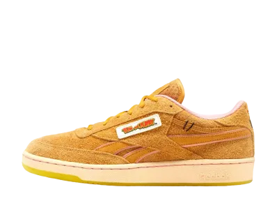 Tom & Jerry × Reebok Club C Revenge "Bold Brass/Quiet Pink"