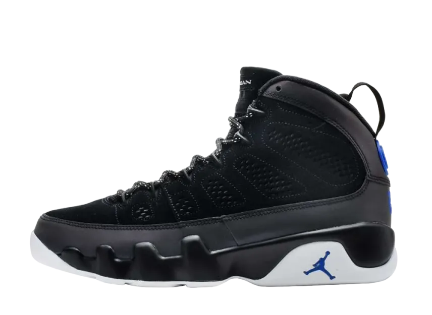 ナイキ  エアジョーダン9 ブラック/ホワイト-レーサーブルー