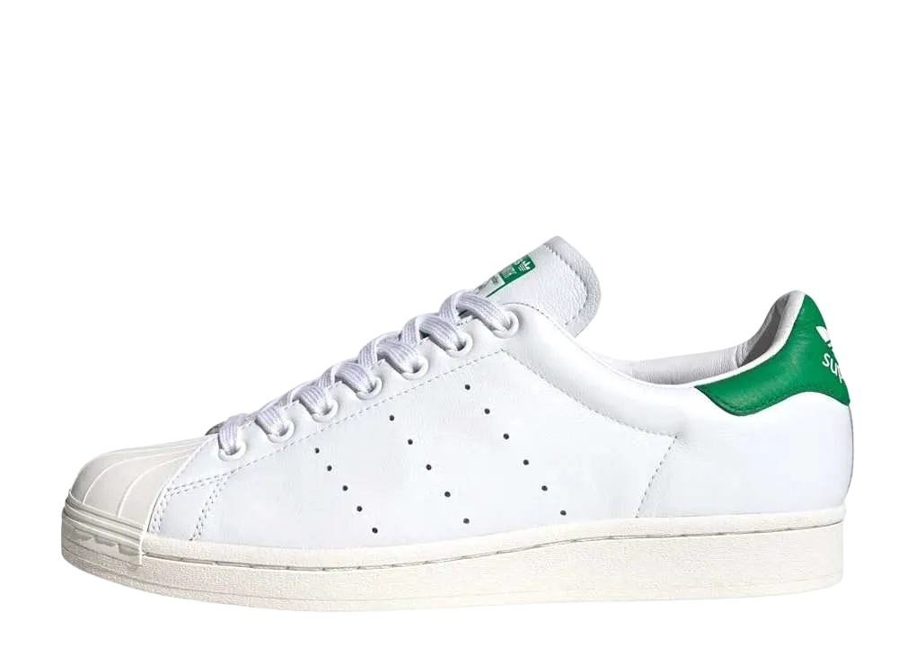 adidas SUPER STAR × STANSMITH "WHITE/GREEN"