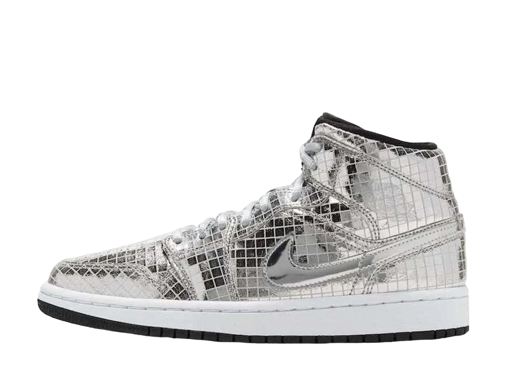 ナイキ ウィメンズ エアジョーダン1 ミッド "ディスコボール"