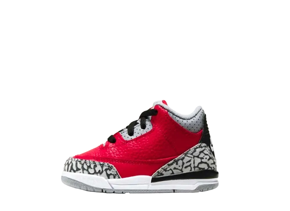 Nike TD Air Jordan 3 Retro SE "Fire Red"