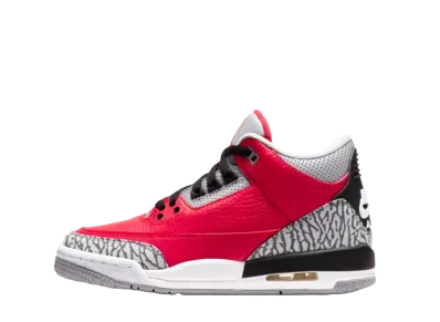 Nike GS Air Jordan 3 Retro SE "Fire Red"