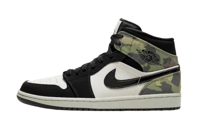 ナイキ エアジョーダン1 ミッド "カモ" (2020)