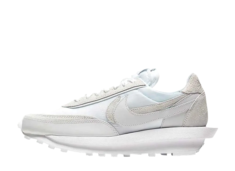 sacai × Nike LDV Waffle "Triple White"