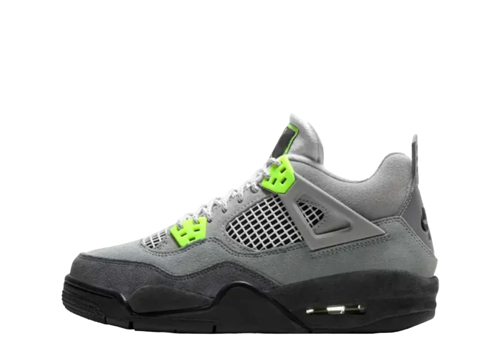 Nike GS Air Jordan 4 Retro SE "Neon"