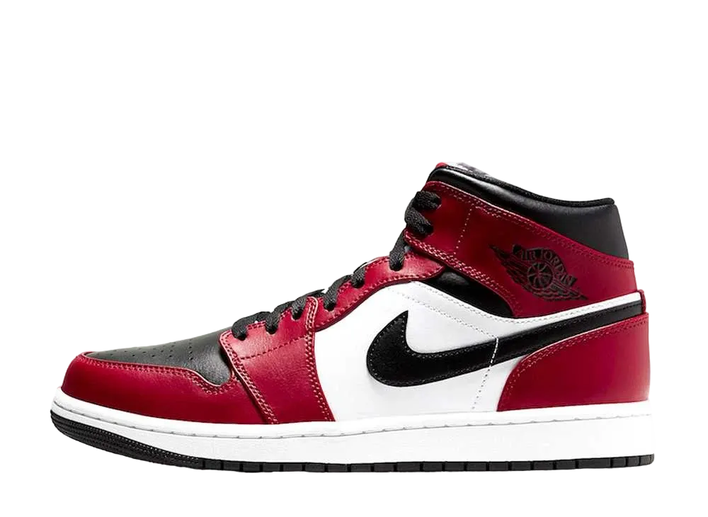 Nike Air Jordan 1 Mid "Chicago Black Toe"