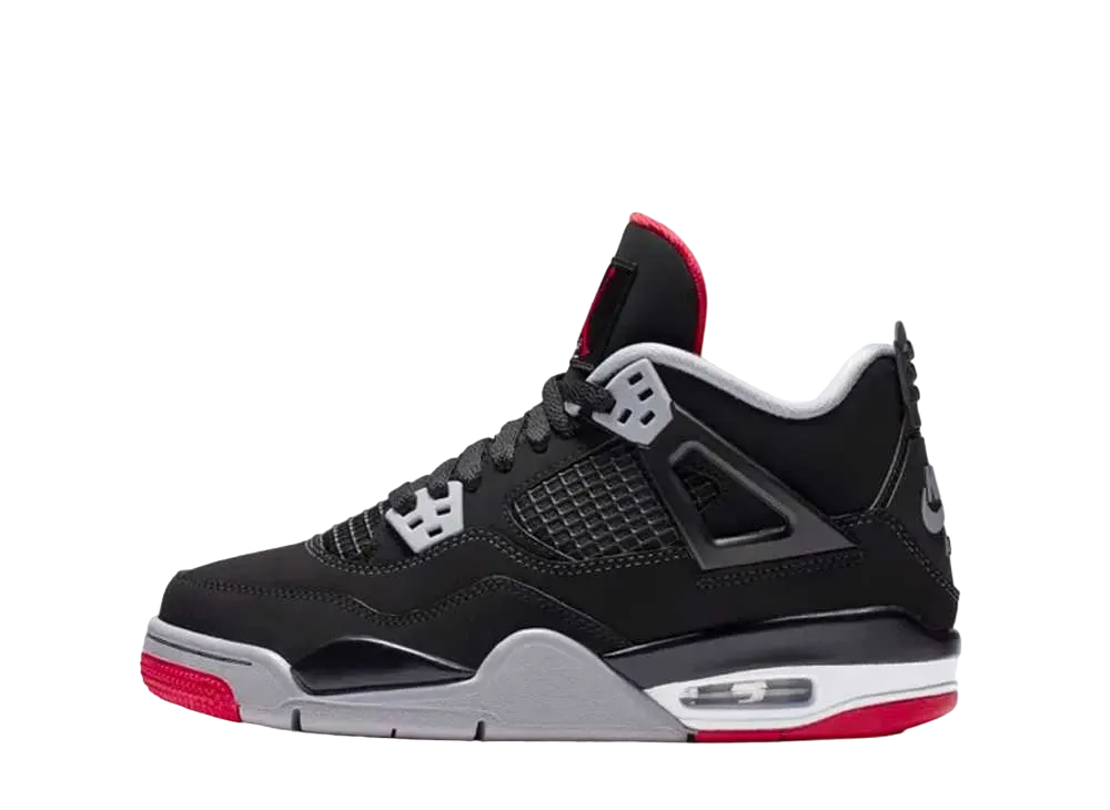 Nike GS Air Jordan 4 Retro "Bred" (2019)