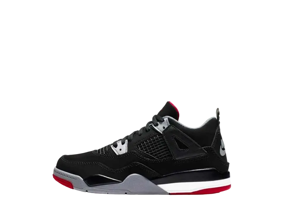 Nike PS Air Jordan 4 Retro "Bred" (2019)