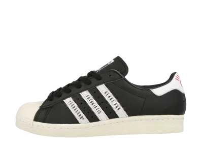 HUMAN MADE × adidas SUPERSTAR 80s "BLACK/WHITE"